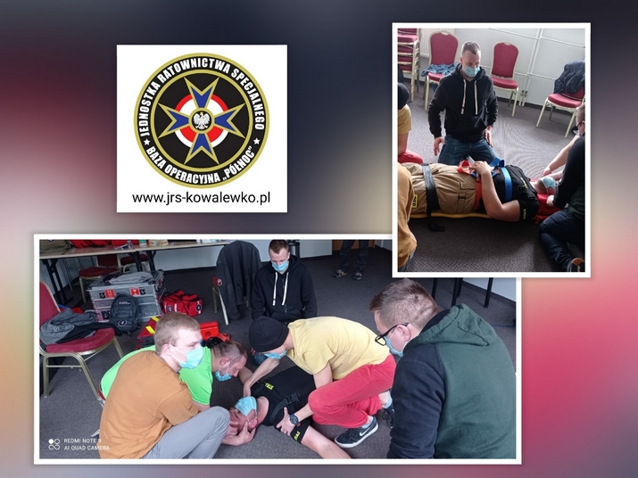Szkolenie KPP dla ratowników z JRS Kowalewko