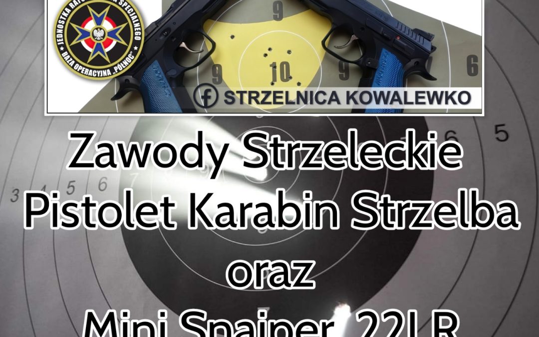 Strzelnica Kowalewko – zapraszamy na zawody strzeleckie 14 października