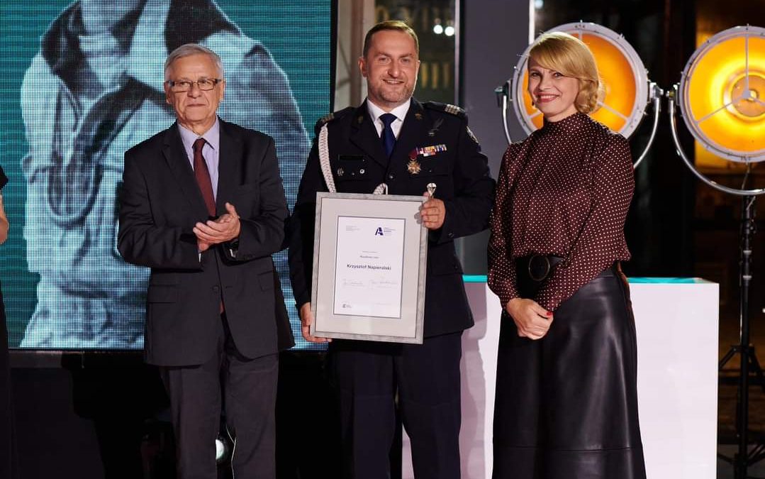 Krzysztof Napieralski – komendant OSP JRS – Nominowany do Nagrody im. Jana Rodowicza „Anody”