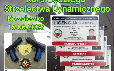 KURS NA SĘDZIEGO STRZELECTWA DYNAMICZNEGO
