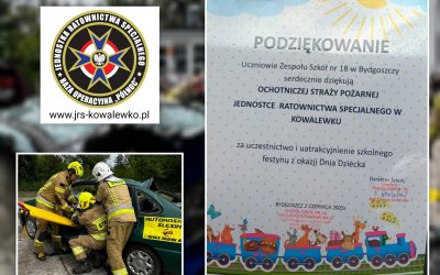 POKAZ RATOWNICTWA TECHNICZNEGO Z OKAZJI DNIA DZIECKA